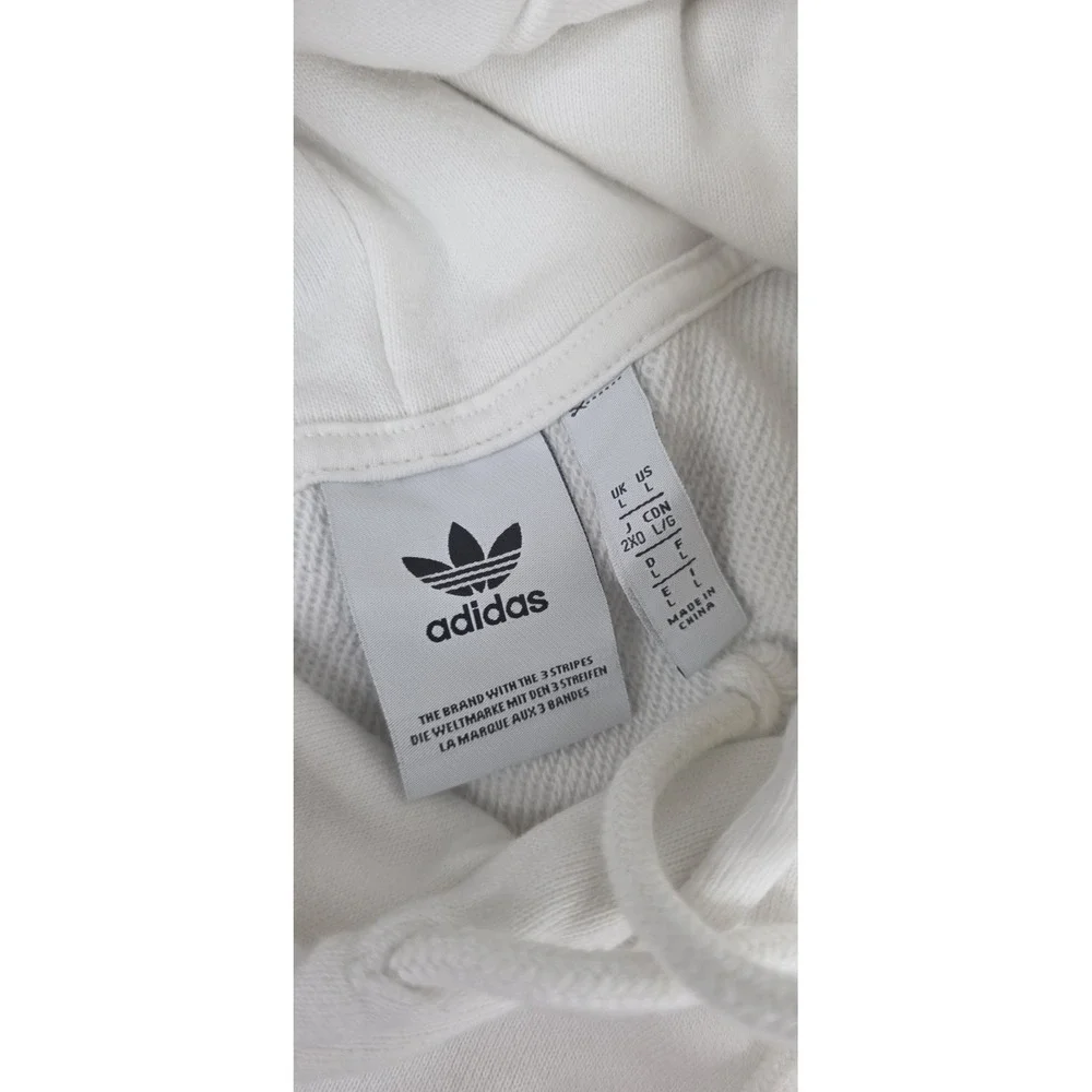 Adidas R.Y.V. Hoodie Men L Core White Black FS Oth Hoody Hoodie Pullover Gym‎
